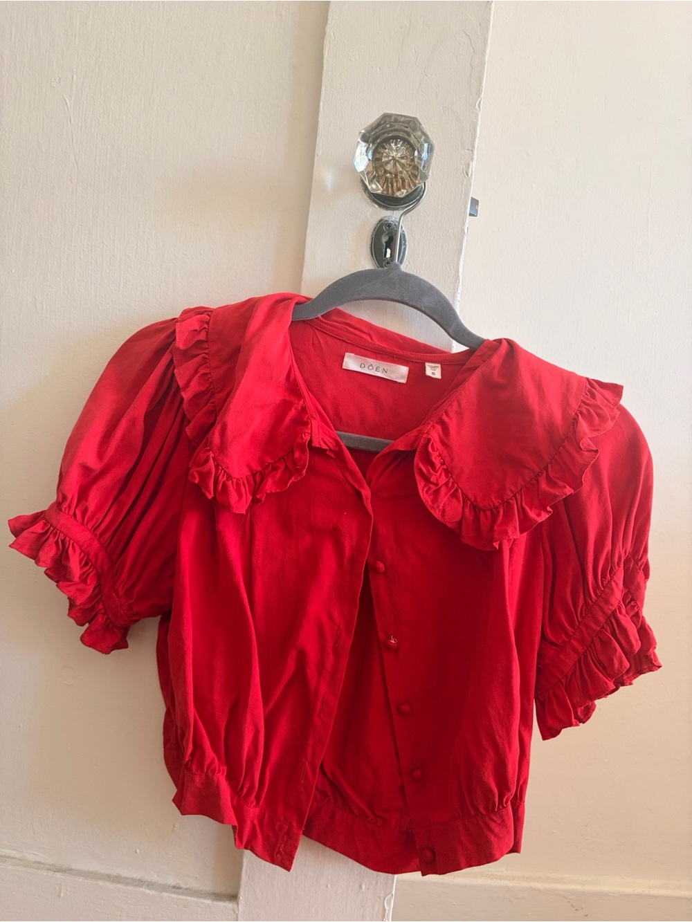 Doen silk sparrow blouse